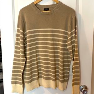 J.Crew Striped Cotton Crewneck Sweater - Worn once